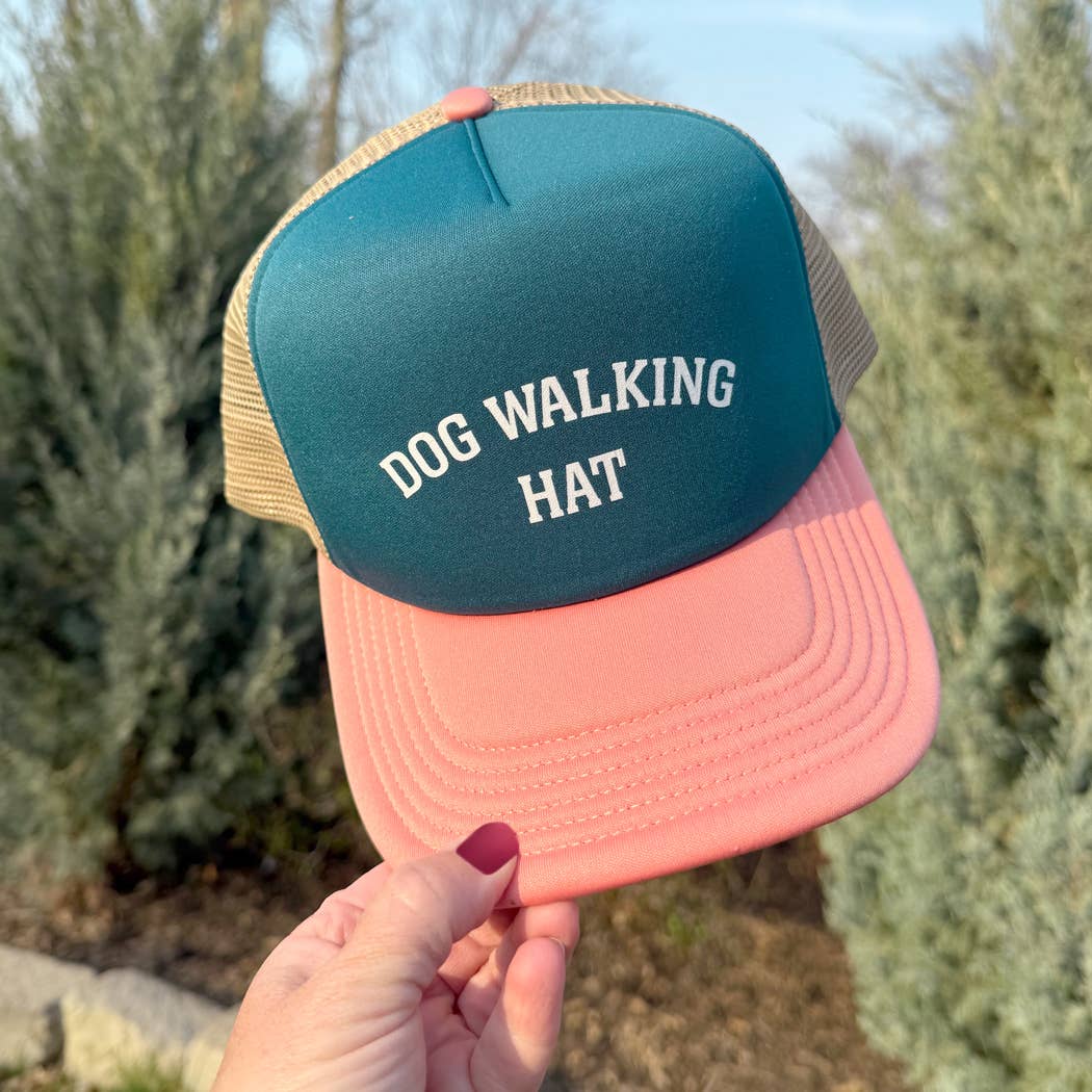 Poppy & Lou - Dog Walking Hat – Stylish Trucker Cap for Dog Lovers