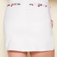 Social Butterfly Club Skort - White & Pink Butterfly