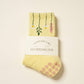 Effortless Club - Grip & Pilates Socks (Sage Mushrooms + Spring Flowers)