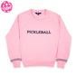 Pink Navy Pickleball Play All Sweatshirt