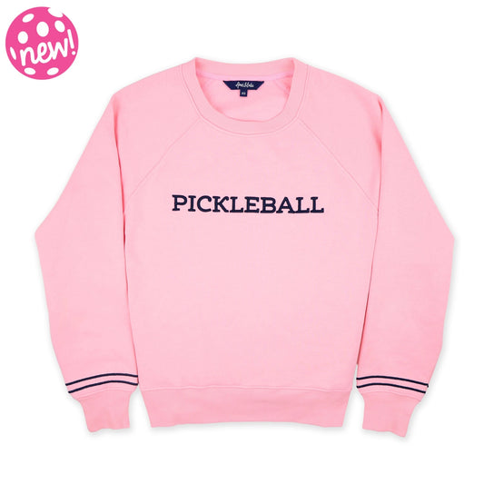 Pink Navy Pickleball Play All Sweatshirt
