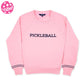 Ame & Lulu - PICKLEBALL Sweatshirt: Pink / Navy