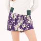 Foray Golf - Core Basic Skirt w/ Pockets- Blossom Blast: Violet Floral