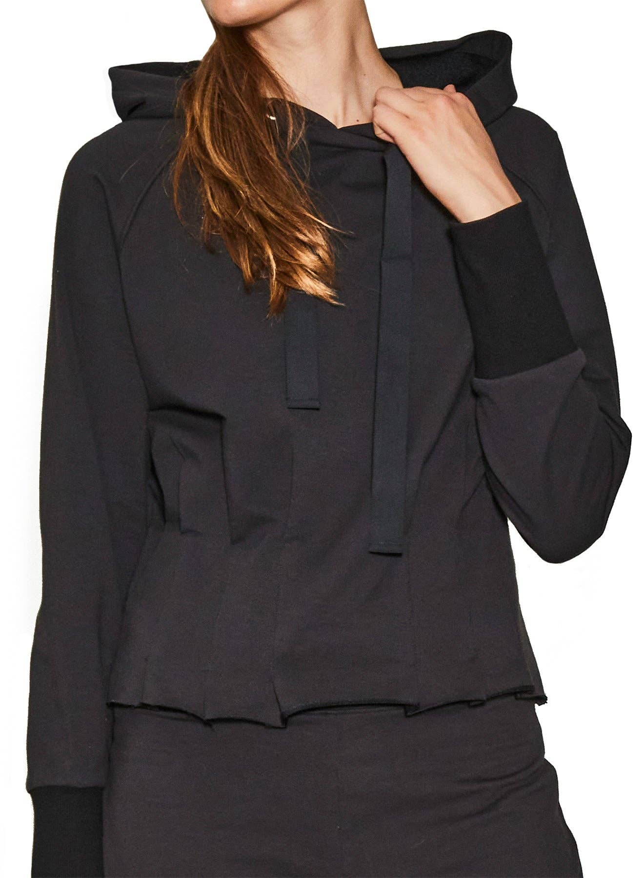 Pleated Hoodie by Urban Savage - Green