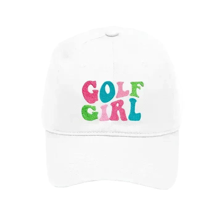 Golf Girl Embroidered Cap