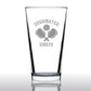 bevvee - Designated Dinker Pint Glass for Beer - Pickleball Gifts