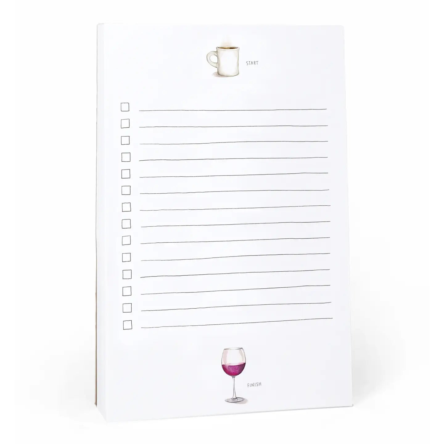 Start & Finish Notepad