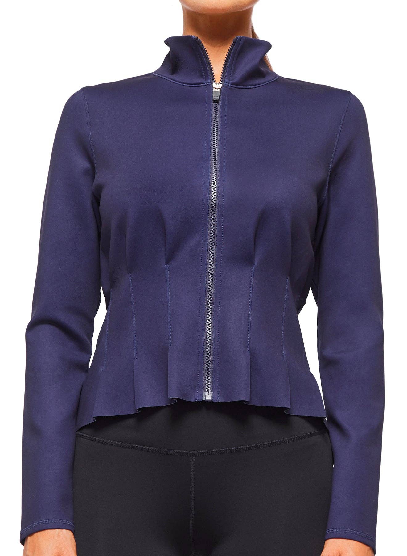 Urban Savage - Pleated Jacket: Dusty Rose / M