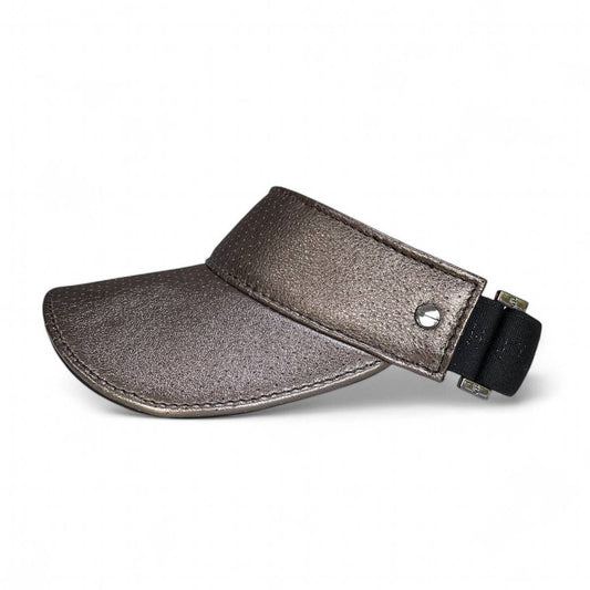 Fenix Sportier The Visor - Pewter Shimmer Leather & Gunmetal