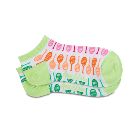 Meet Your Match Ankle Socks - Rainbow Racquets