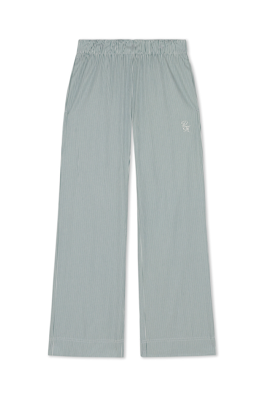 Recreational Habits - Harrison Boxer Stripe Pant in Green: M