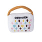 Haute Diggity Dog - White Chewy Vuiton Purses Squeaker Dog Toy