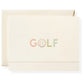 Golf Note Card Box