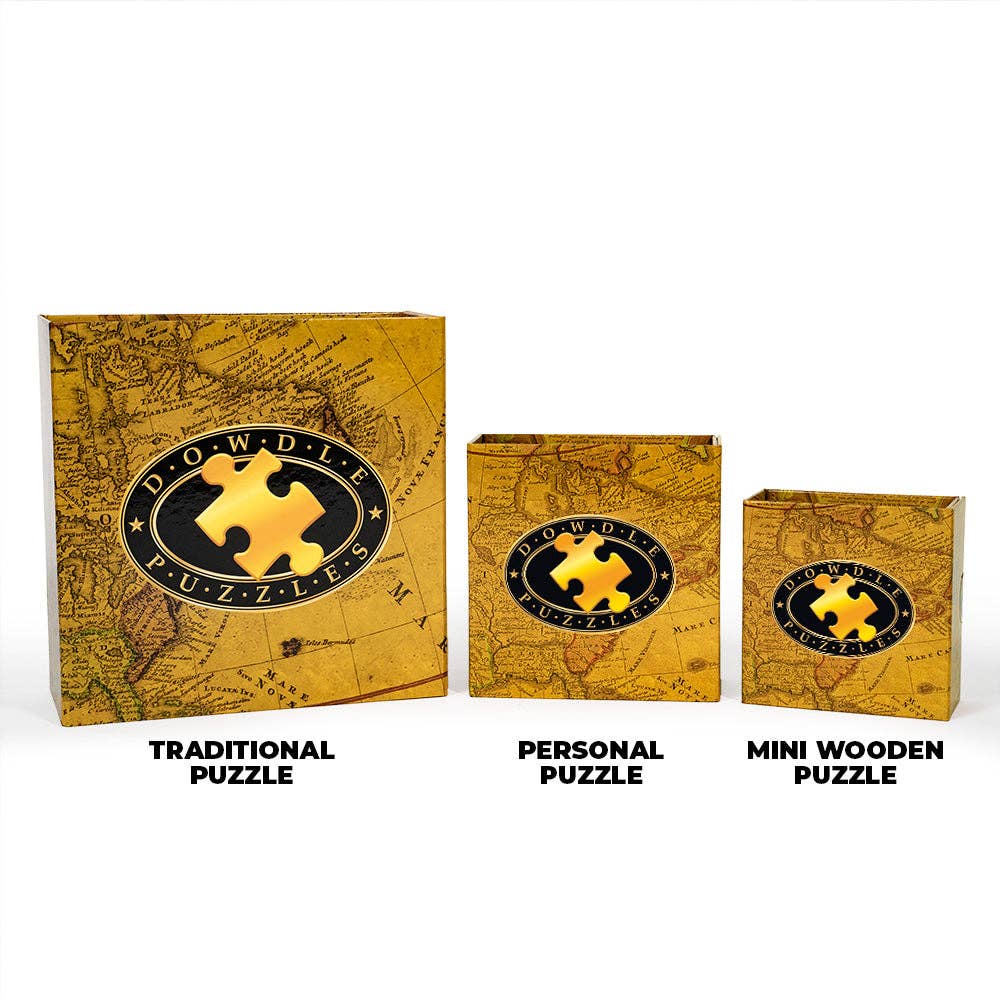 Boardwalk Puzzle Company - Cats Around the World - Personal Puzzle - 210 Piece