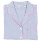 Short Sleeve 100% Cotton Capri Pajamas