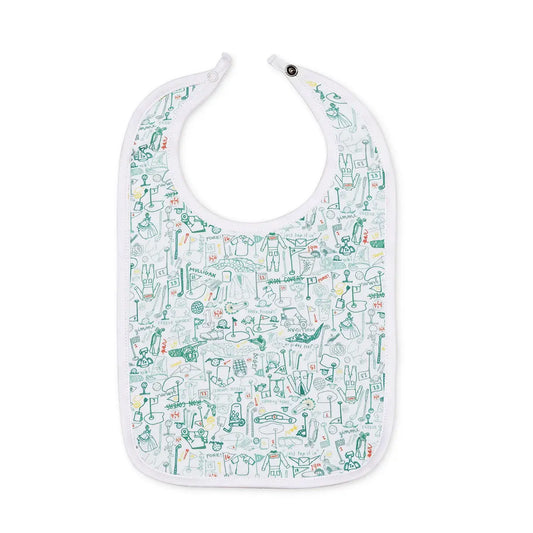 Golf Round Baby Bib