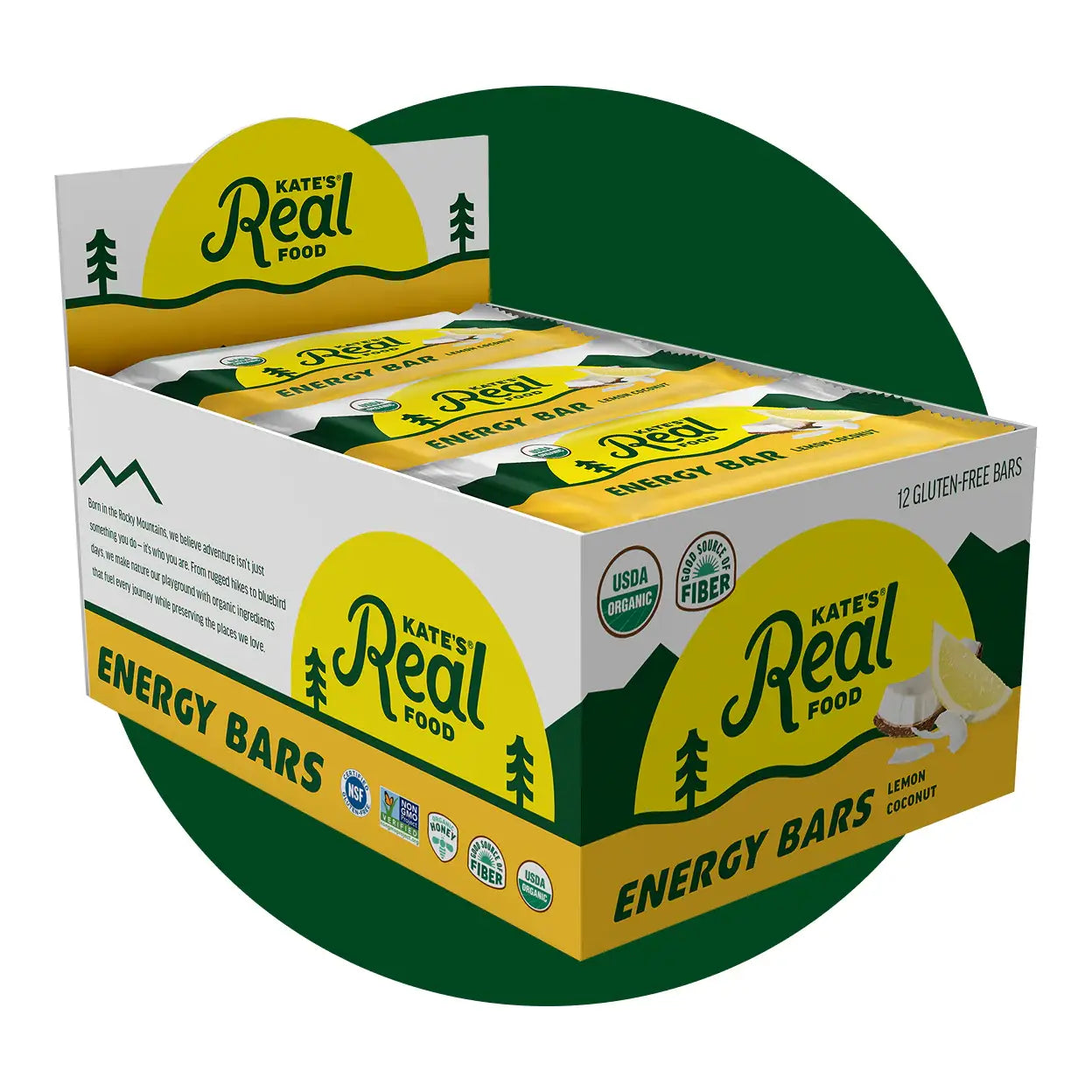 Lemon Coconut Energy Bar