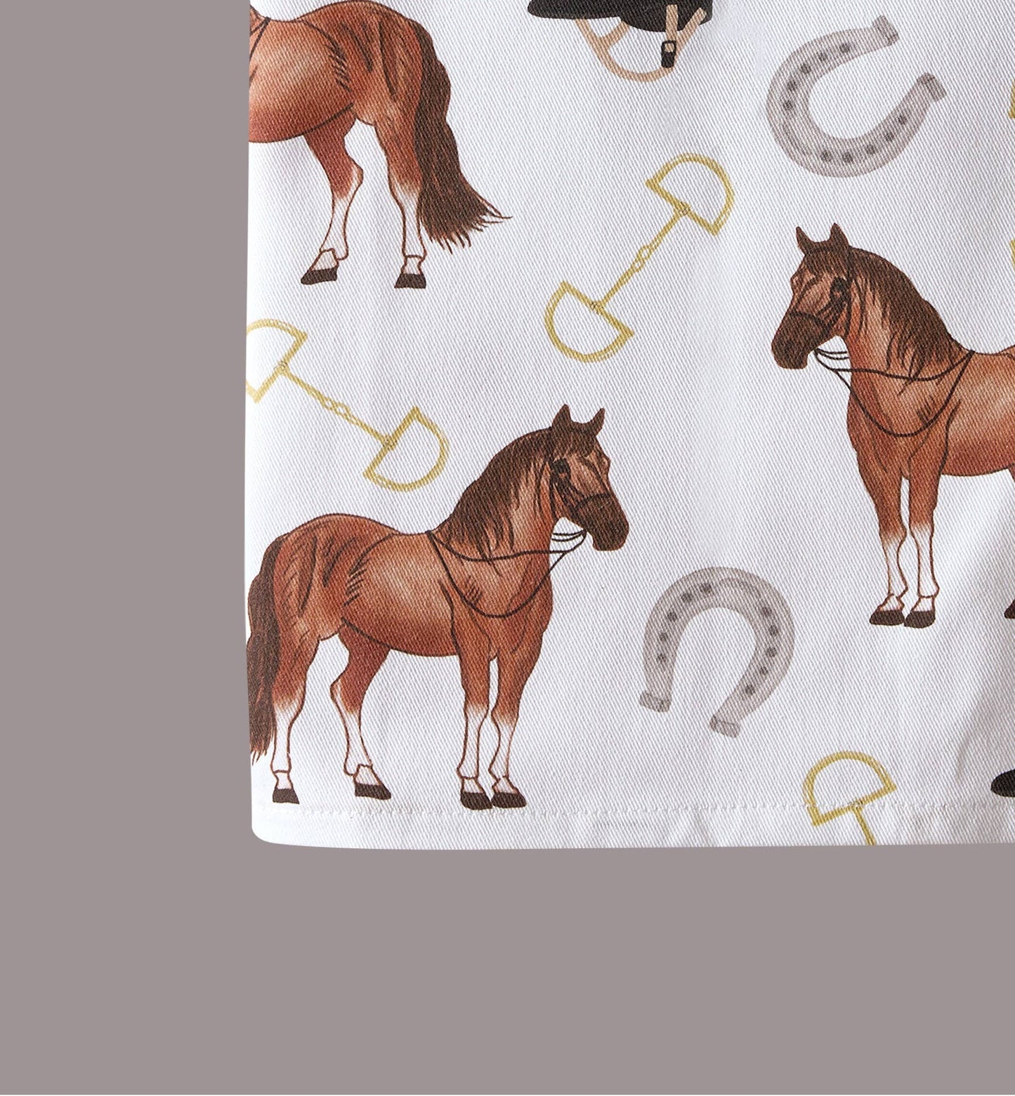 Peking Handicraft - Equestrian Kitchen Towel