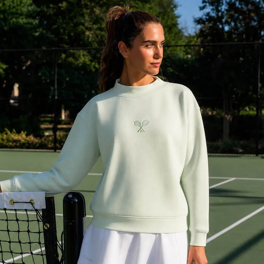 Limited Edition Tennis Mock Neck