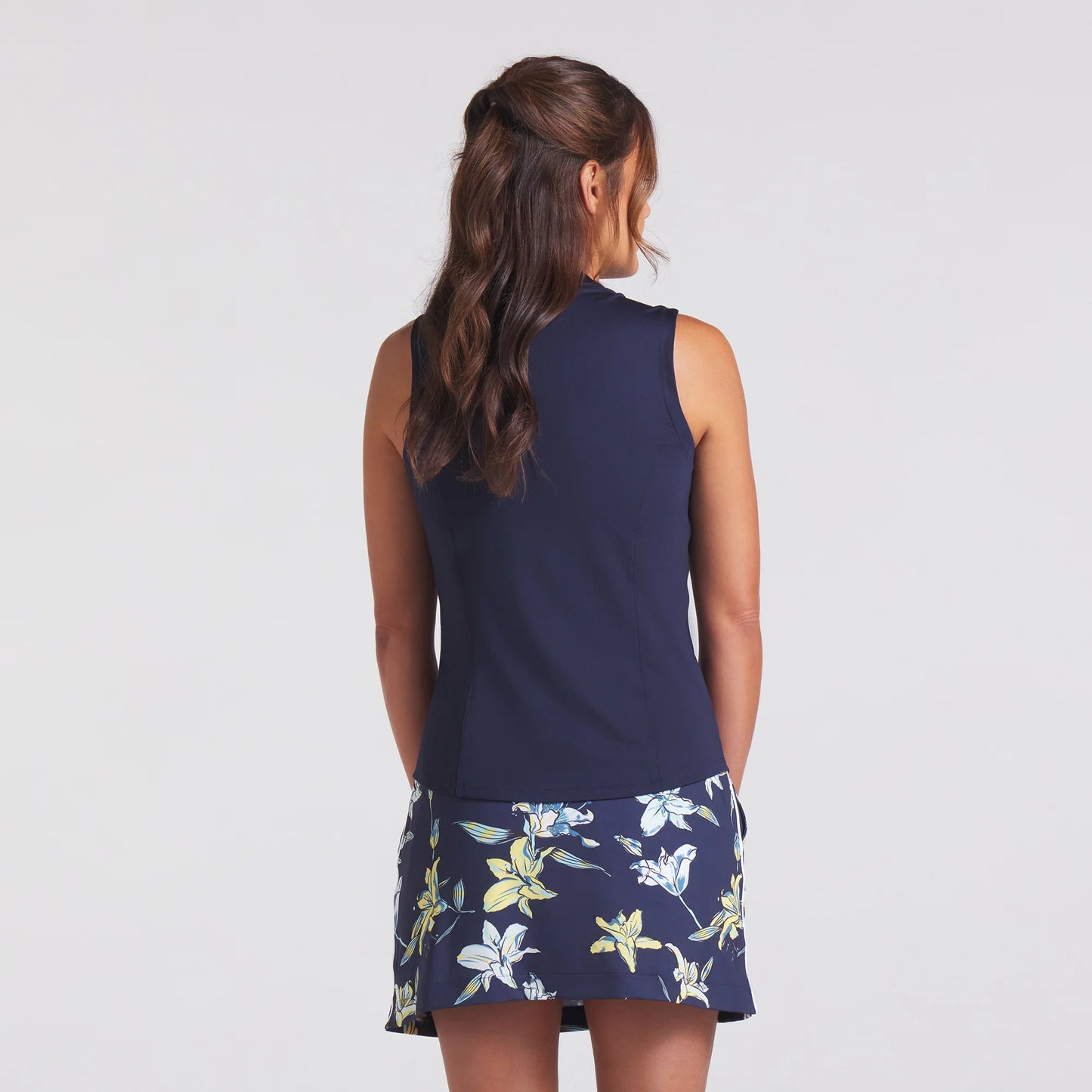 Women's Aerlon Mock Sleeveless Golf Polo