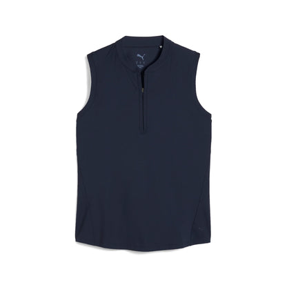 Women's Aerlon Mock Sleeveless Golf Polo