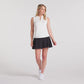 Aerlon Mock Sleeveless Golf Polo - Warm White