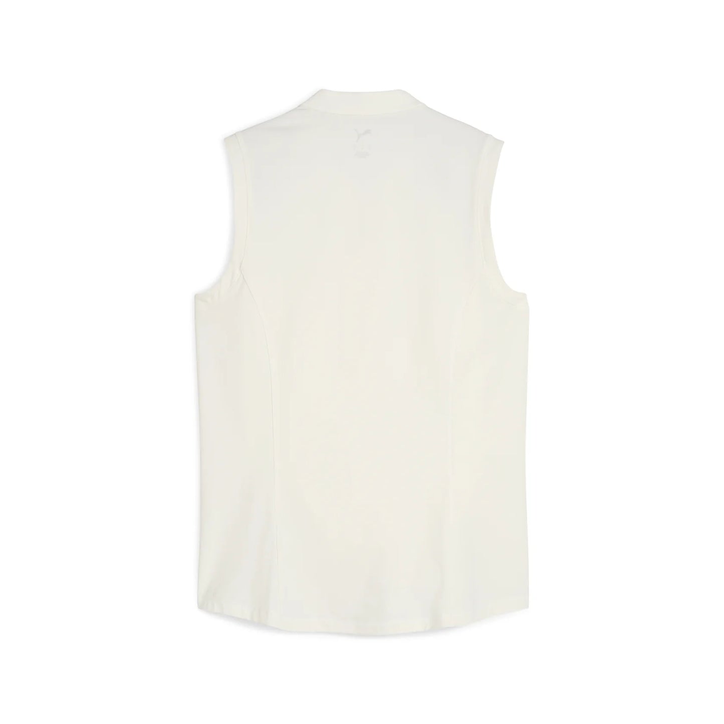 Aerlon Mock Sleeveless Golf Polo - Warm White