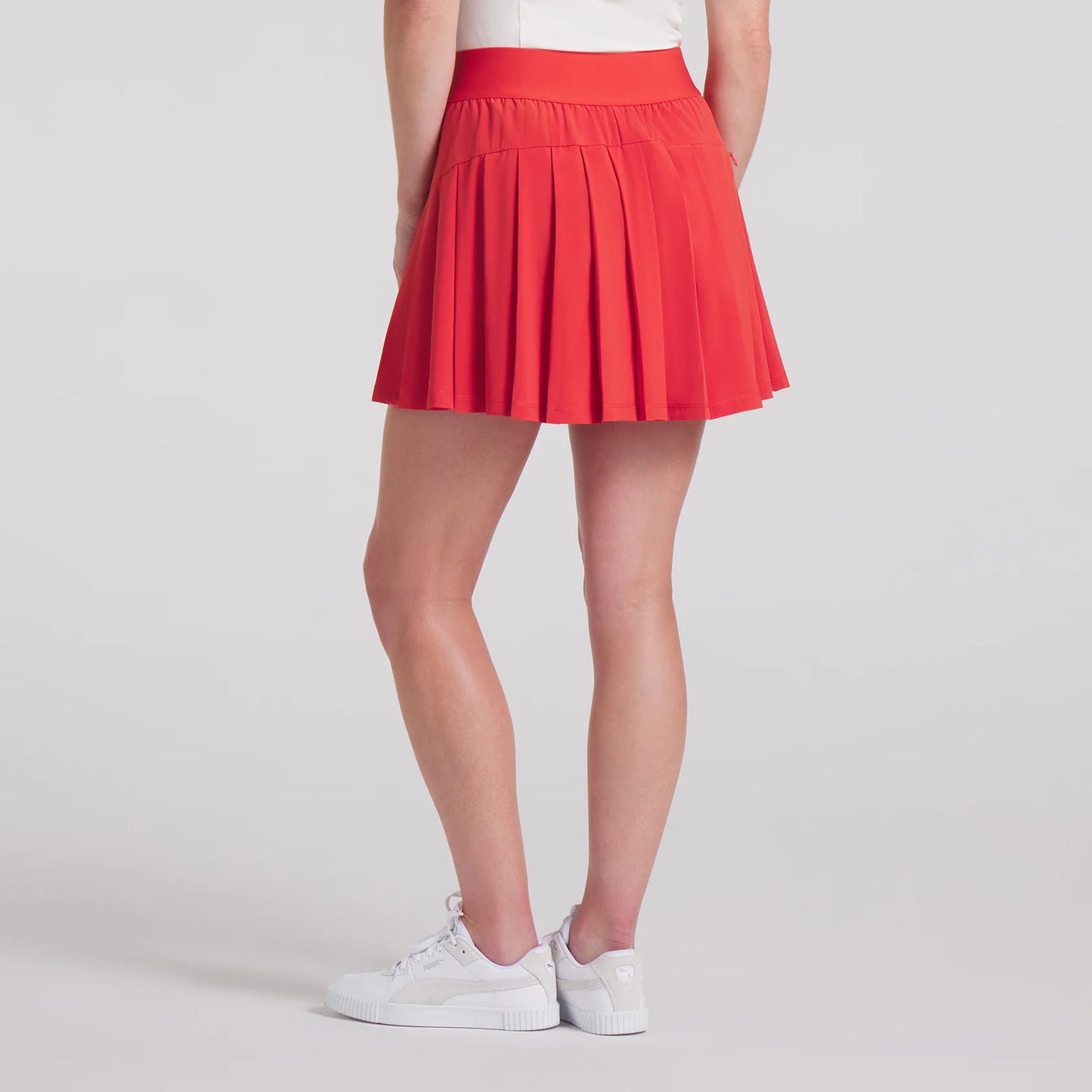 Women's Haute Golf Skirt - Red Fire