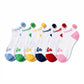 Love All Tennis Pom Pom Socks