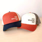 Dog Walking Hat | Tri-Tone Trucker Hat For Dog Lovers