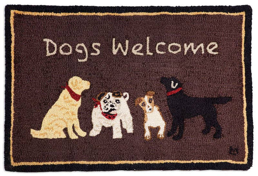 Dogs Welcome on Brown