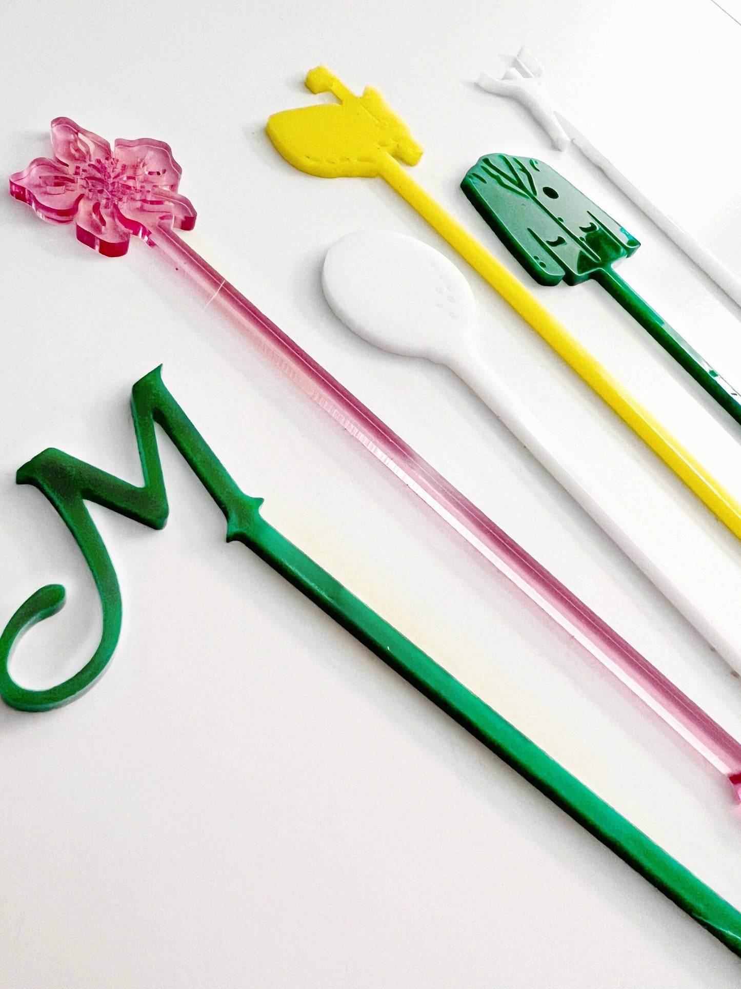Lucky Lemon Paper Co. - Masters Inspired Stir Stick Set