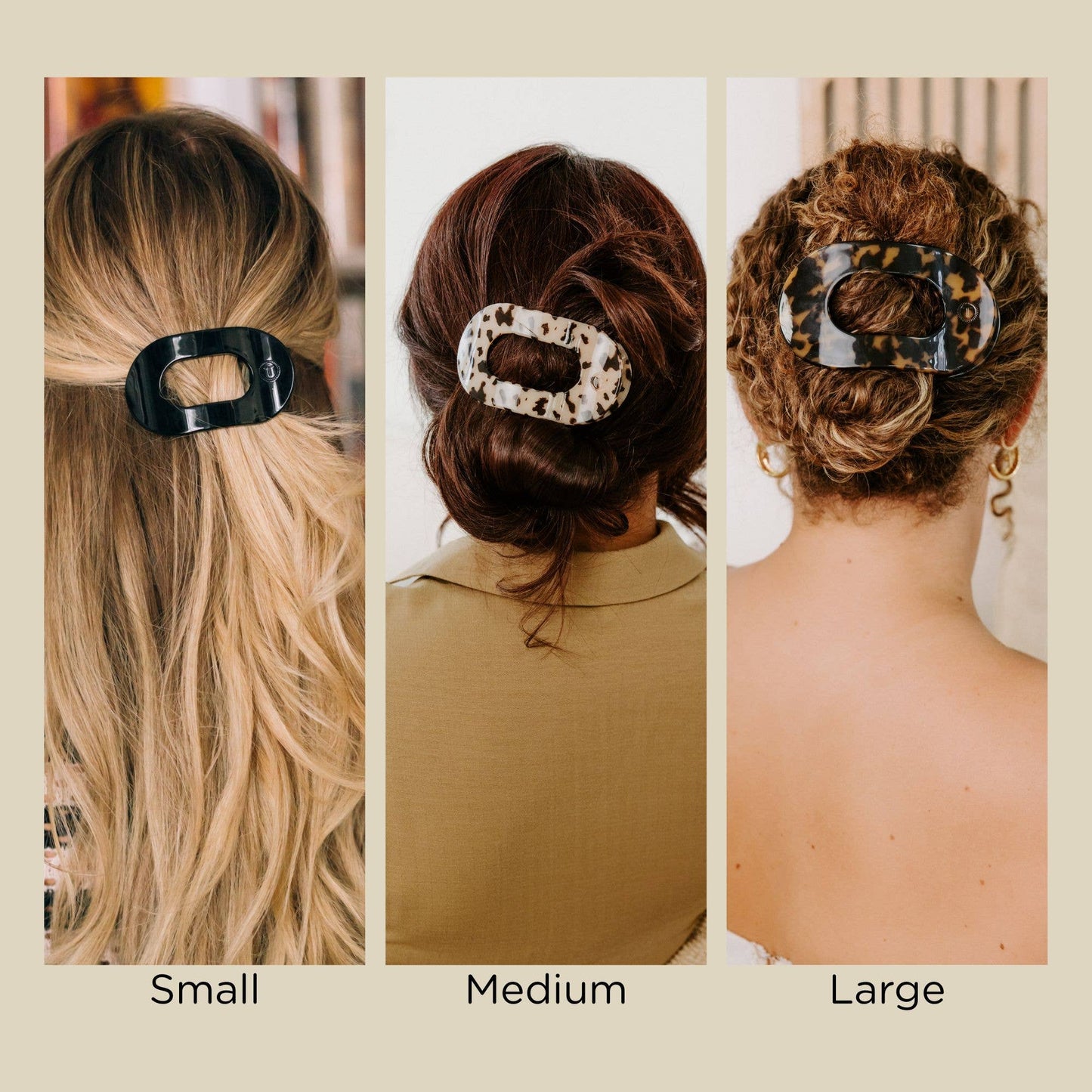 Round Hair Clip