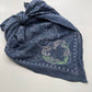 Valentine's Lavender Heart Bandana