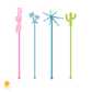 Palm Springs Themed Drink Stirrer Set