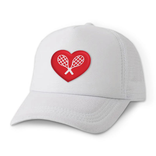 Heart Tennis Hat