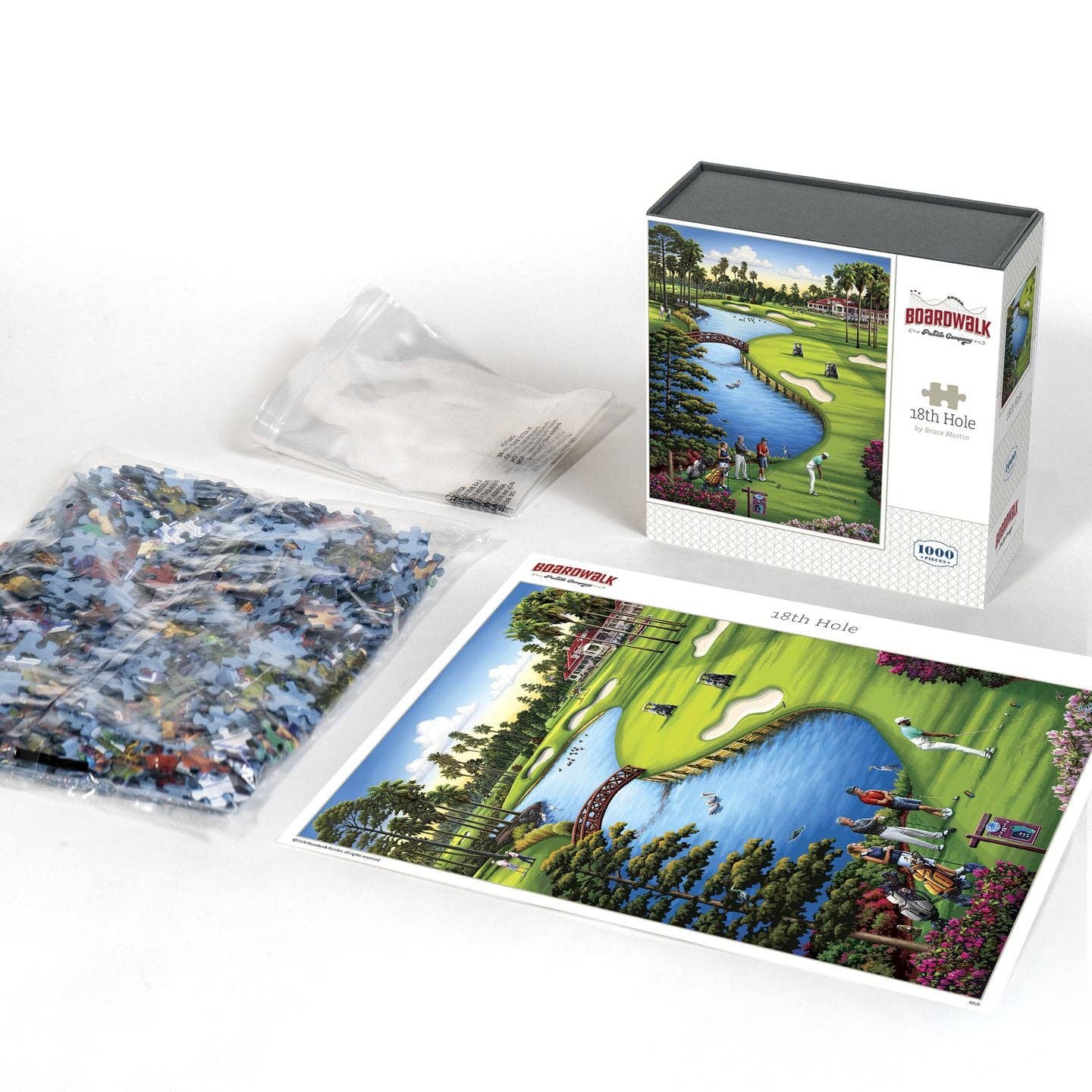 Boardwalk Puzzle Company - 18th Hole - 1000 Piece