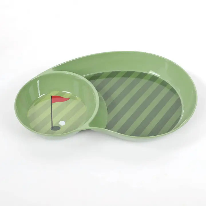 Golf Chip and Dip Platter