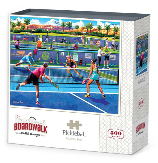 Boardwalk Puzzle Company - Pickleball - 500 Piece