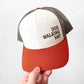 Dog Walking Hat | Tri-Tone Trucker Hat For Dog Lovers