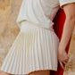 Golf Chalet Pleated Skirt