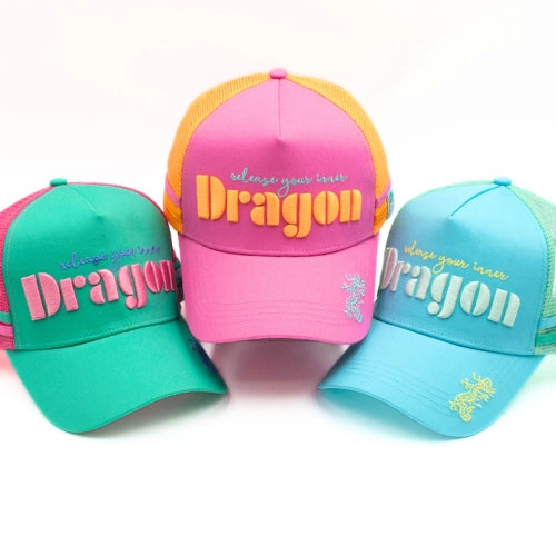 Corduroy Mahjong Trucker Hat - Inner Dragon