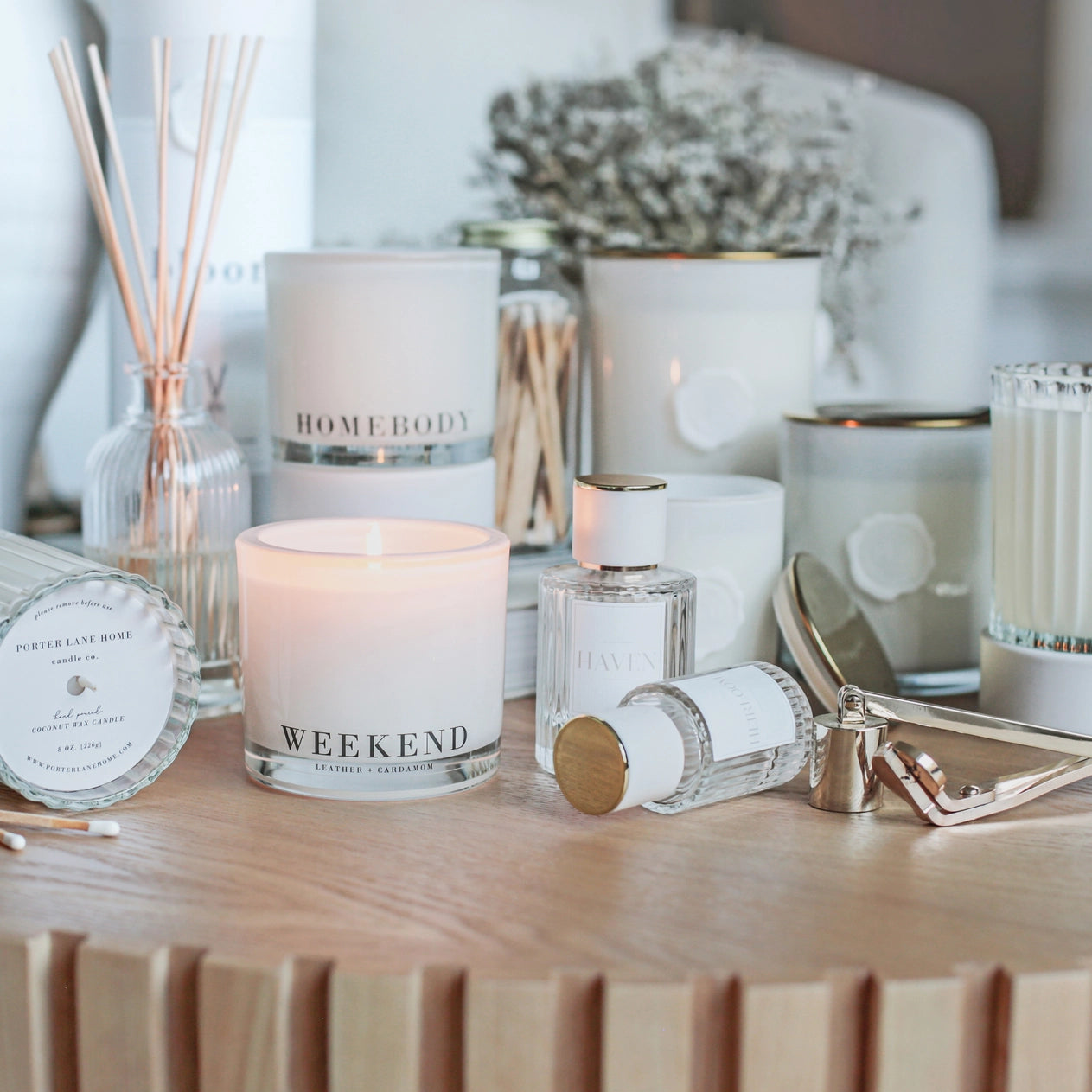 Haven | Saffron + Amber Candle | Signature Collection