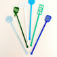Lucky Lemon Paper Co. - Pickleball Stir Stick Set - Blue