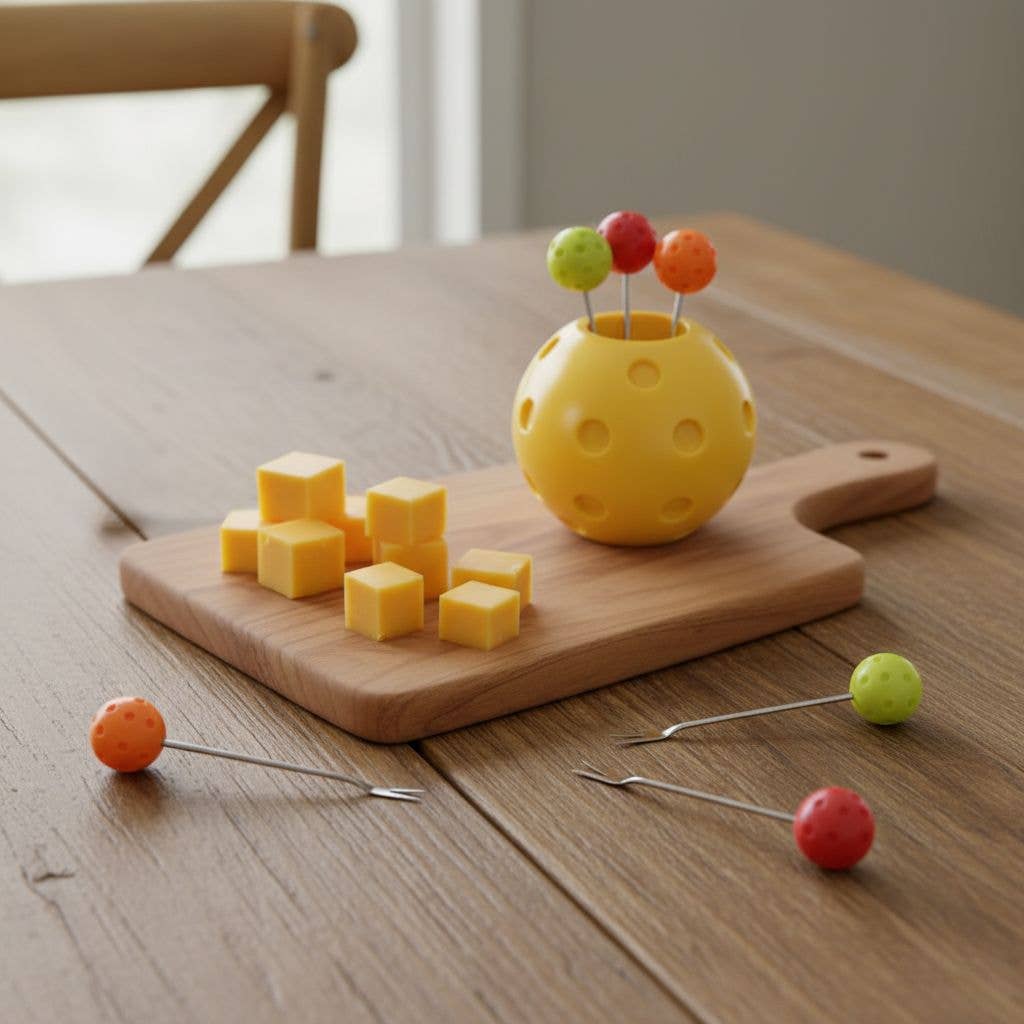 7-Piece Pickleball Cocktail Pick Set