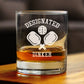 bevvee - Designated Dinker Whiskey Rocks Glass - Pickleball Gifts