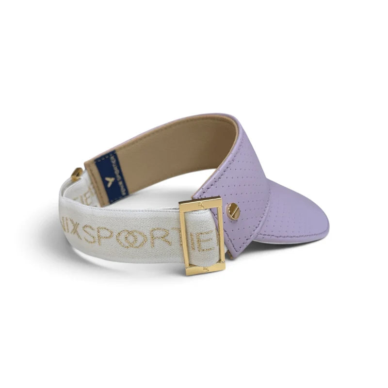 Fenix Sportier The Leather Visor - Lilac & Gold