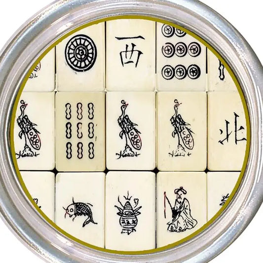Antique Mahjong Coaster