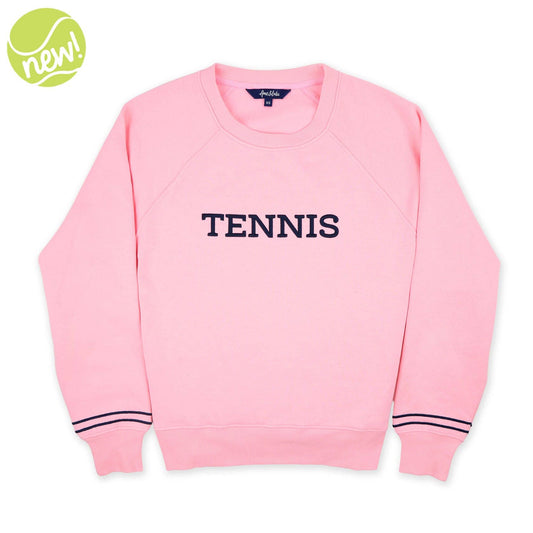 Ame & Lulu - TENNIS Sweatshirt - Pink / Navy
