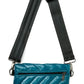 Diagonal Bum Bag 2.0 - Glossy Teal
